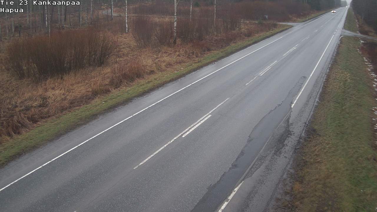 Weather Camera Image Väg 23 Kankaanpää, Hapua, Kankaanpää, Satakunta