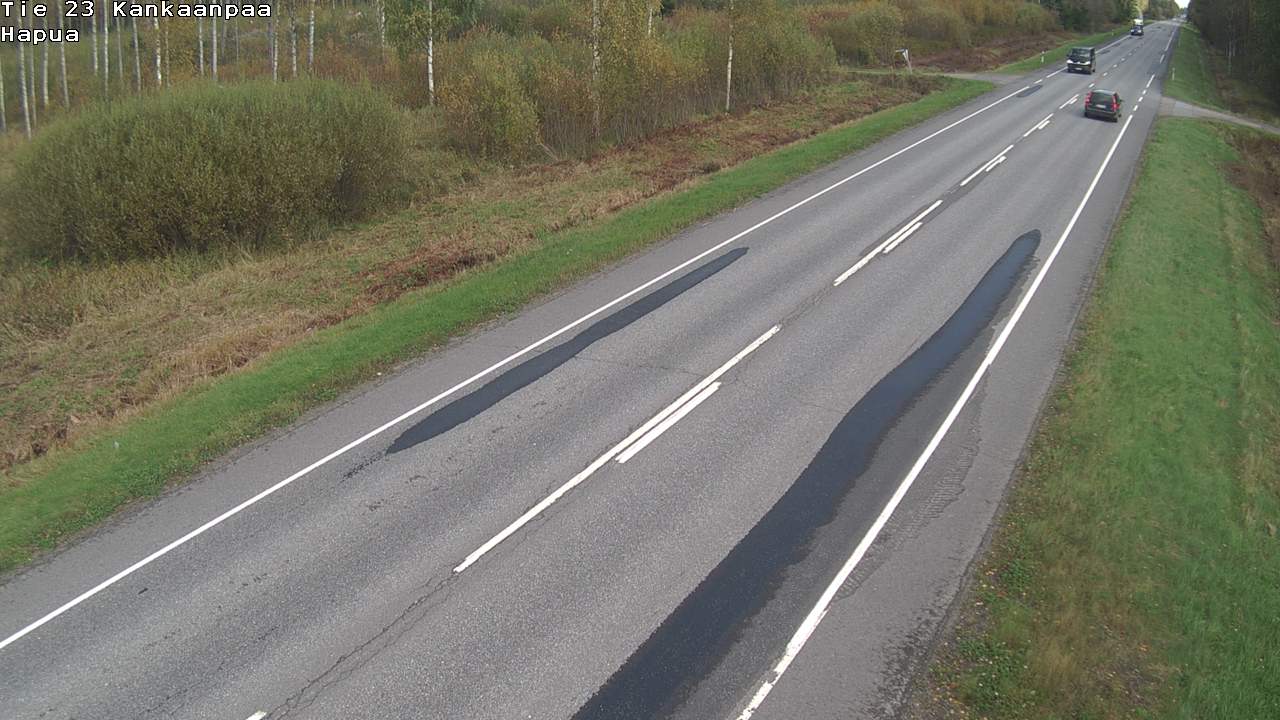 Weather Camera Image Väg 23 Kankaanpää, Hapua, Kankaanpää, Satakunta
