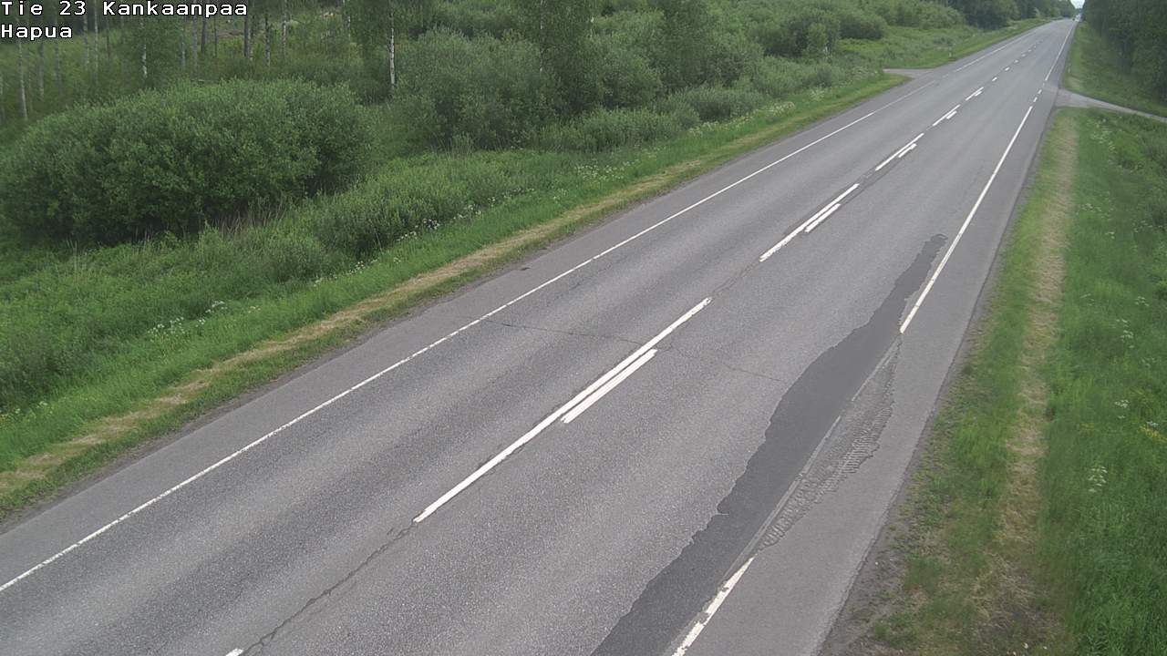 Weather Camera Image Road 23 Kankaanpää, Hapua, Kankaanpää, Satakunta