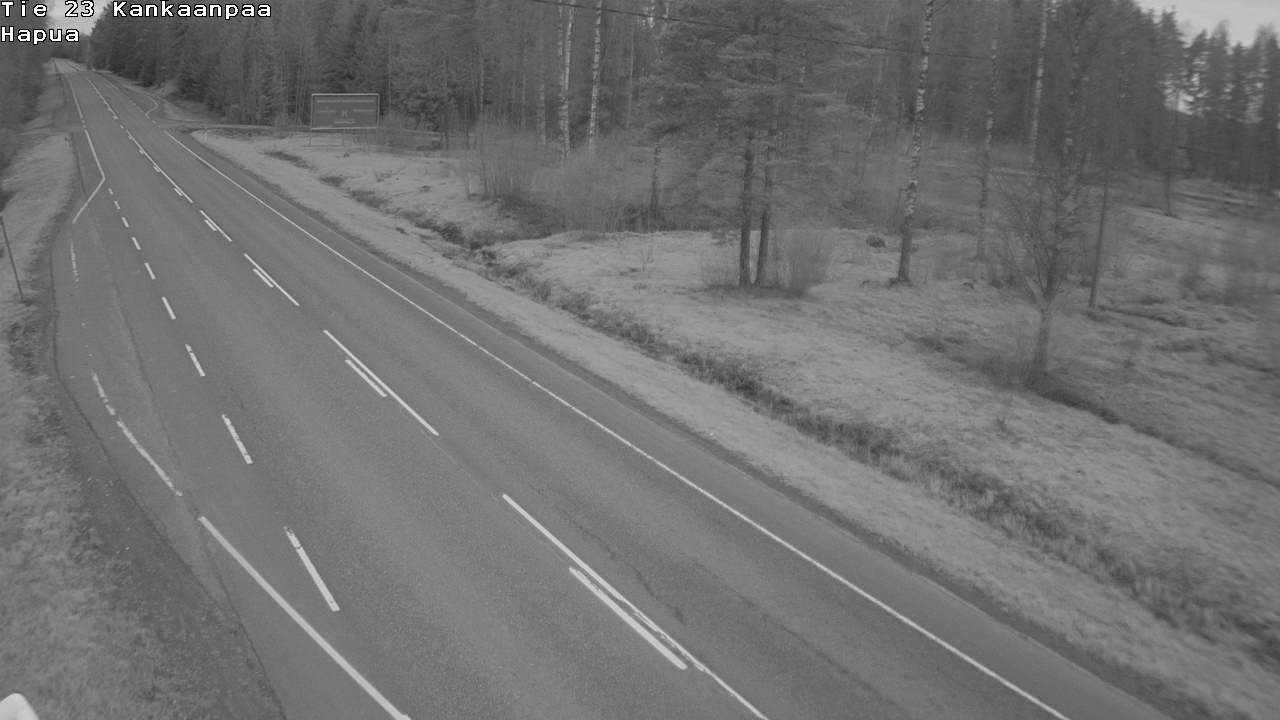 Weather Camera Image Väg 23 Kankaanpää, Hapua, Kankaanpää, Satakunta