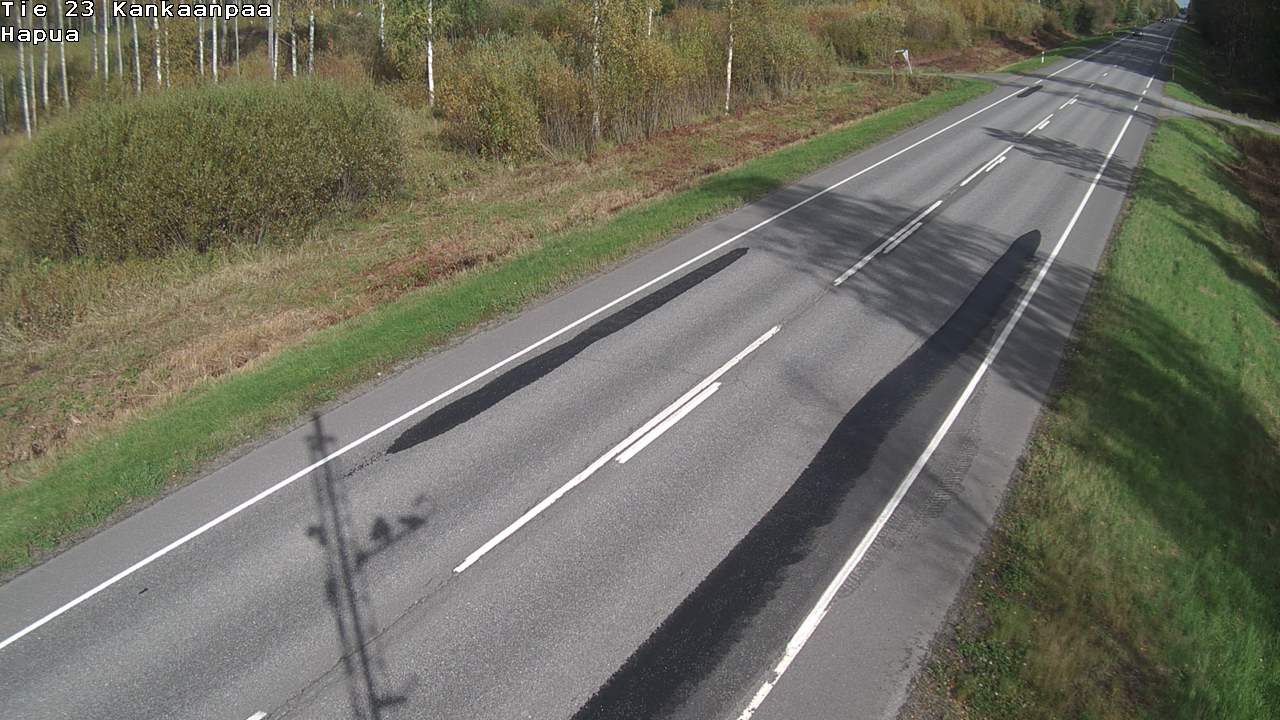 Weather Camera Image Väg 23 Kankaanpää, Hapua, Kankaanpää, Satakunta