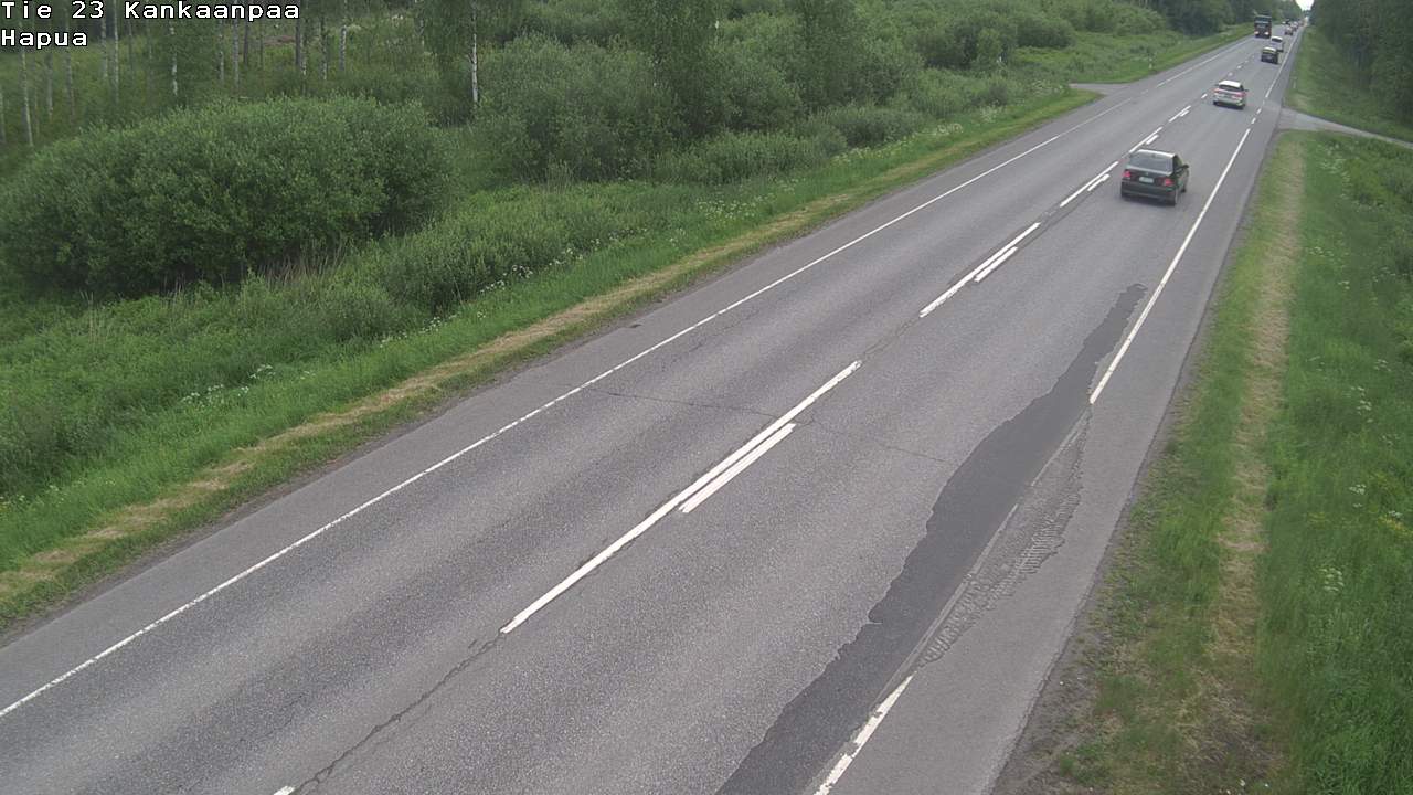 Weather Camera Image Road 23 Kankaanpää, Hapua, Kankaanpää, Satakunta