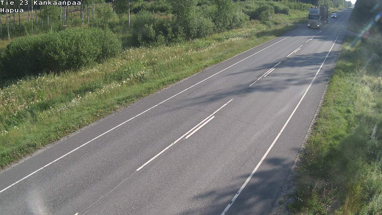 Weather Camera Image Road 23 Kankaanpää, Hapua, Kankaanpää, Satakunta