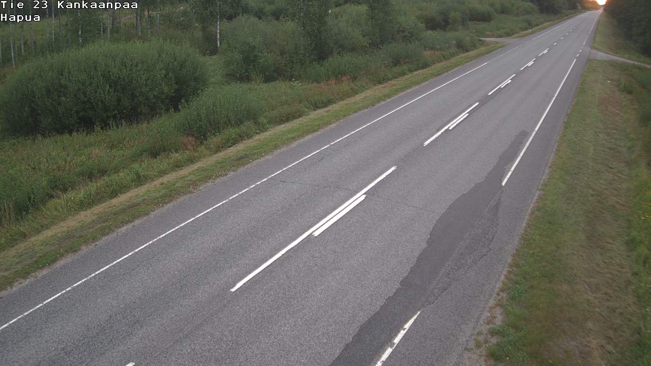 Weather Camera Image Road 23 Kankaanpää, Hapua, Kankaanpää, Satakunta