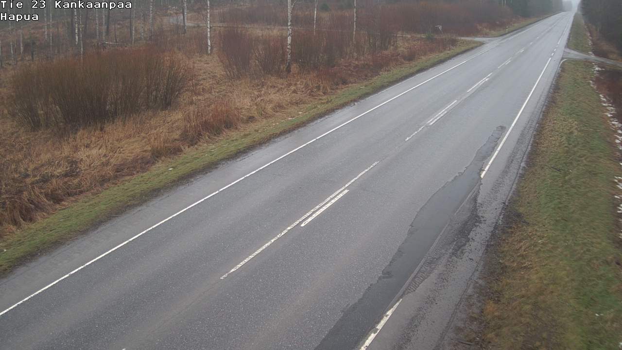 Weather Camera Image Väg 23 Kankaanpää, Hapua, Kankaanpää, Satakunta