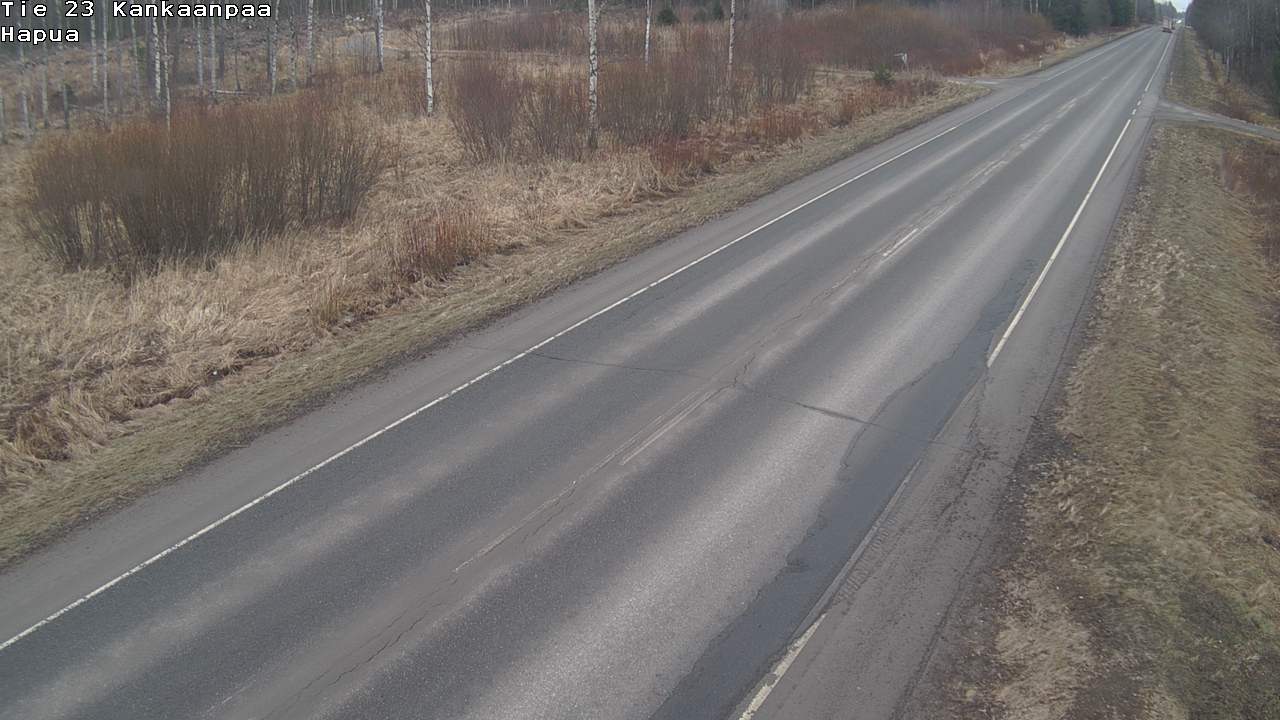 Weather Camera Image Road 23 Kankaanpää, Hapua, Kankaanpää, Satakunta