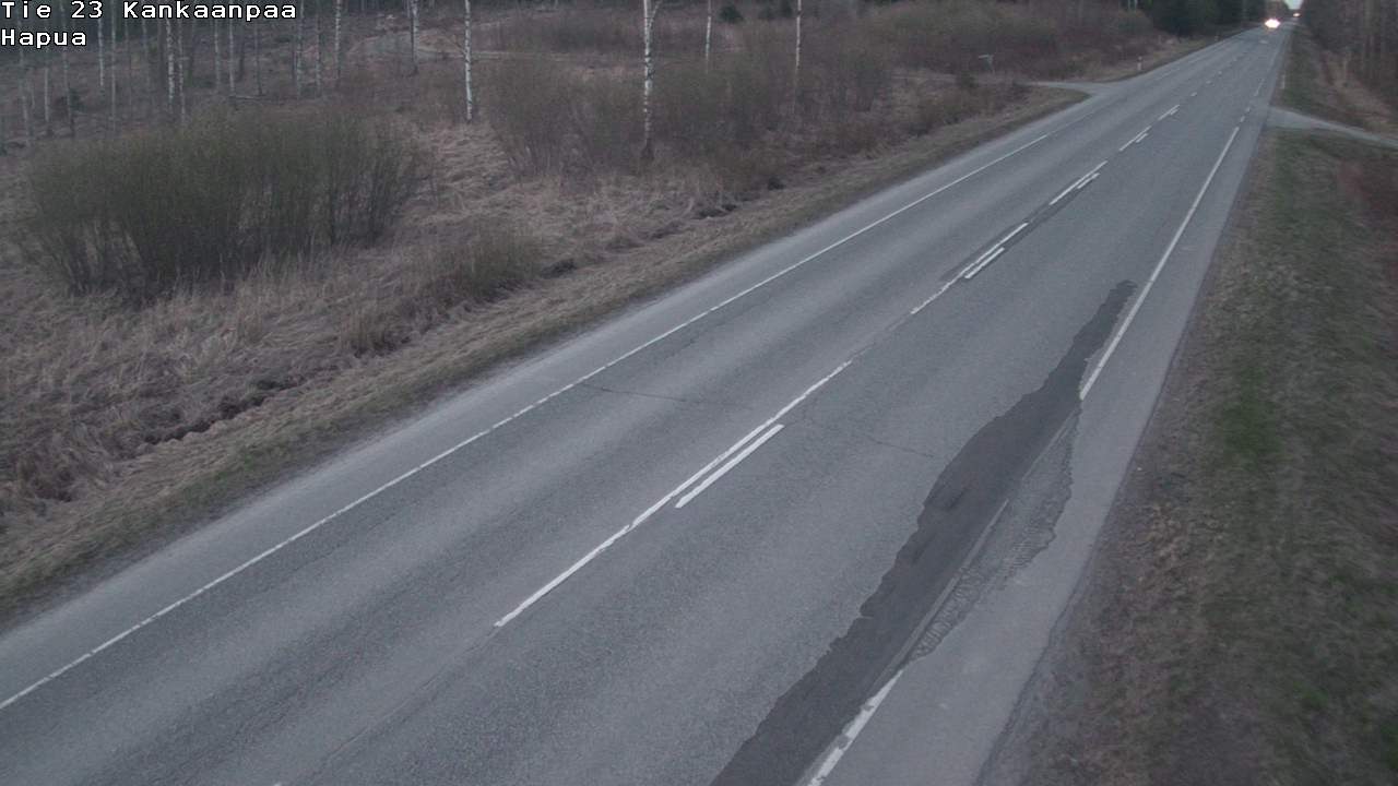 Weather Camera Image Road 23 Kankaanpää, Hapua, Kankaanpää, Satakunta