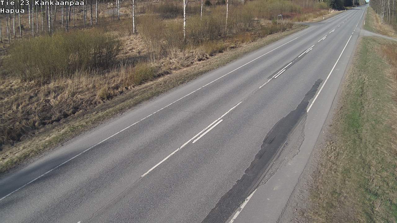 Kelikamerat Kuva Tie 23 Kankaanpää, Hapua, Kankaanpää, Satakunta