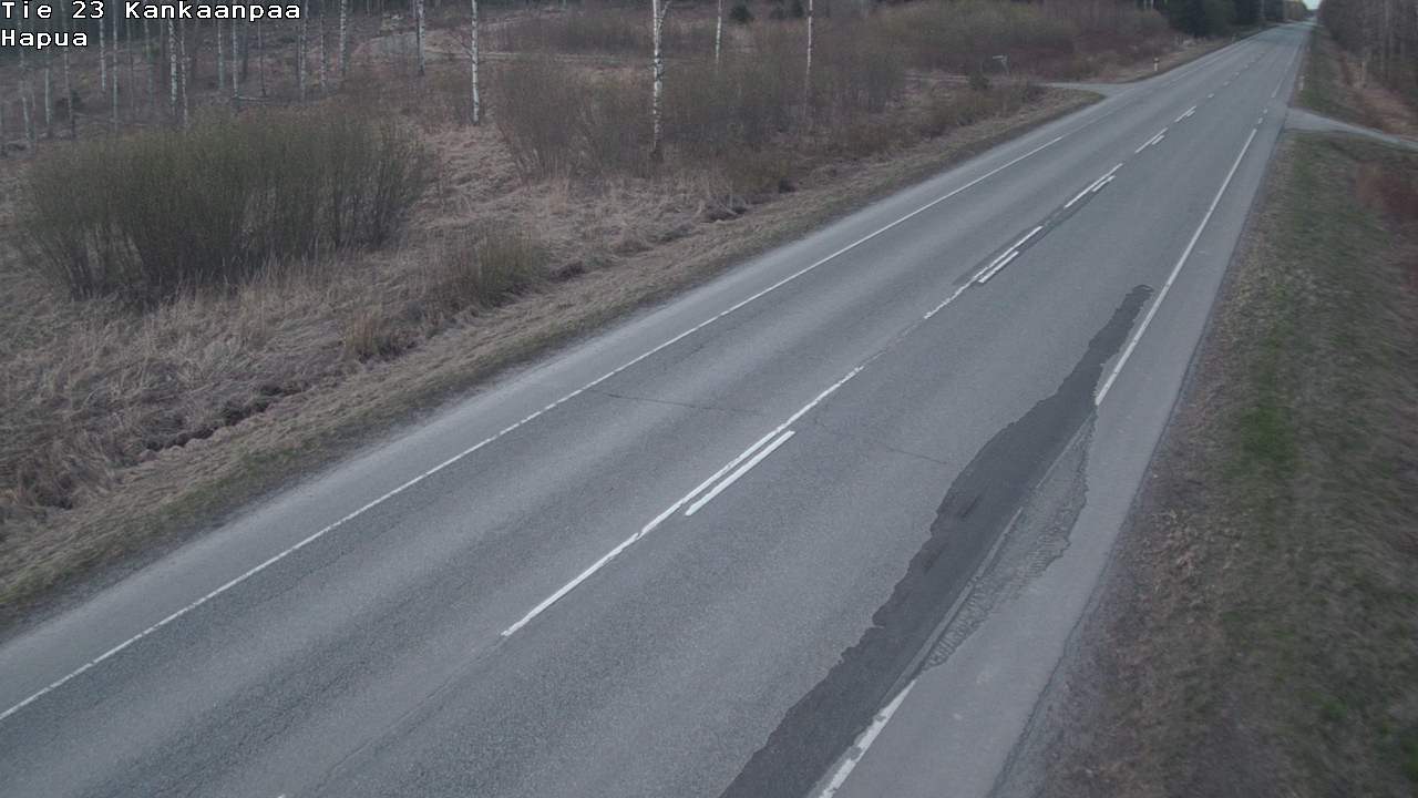 Weather Camera Image Road 23 Kankaanpää, Hapua, Kankaanpää, Satakunta
