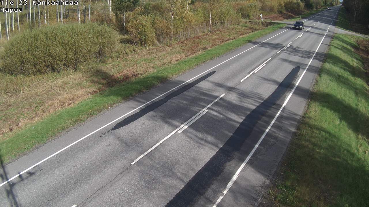 Weather Camera Image Väg 23 Kankaanpää, Hapua, Kankaanpää, Satakunta