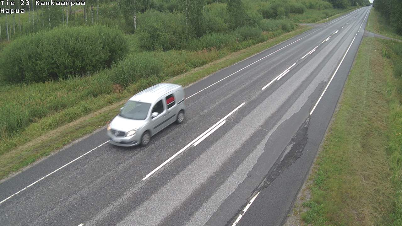 Weather Camera Image Road 23 Kankaanpää, Hapua, Kankaanpää, Satakunta