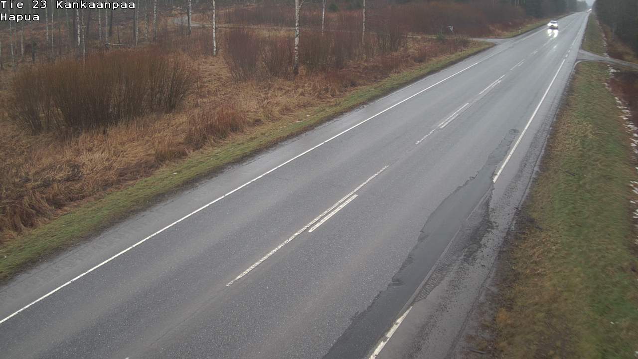 Weather Camera Image Väg 23 Kankaanpää, Hapua, Kankaanpää, Satakunta