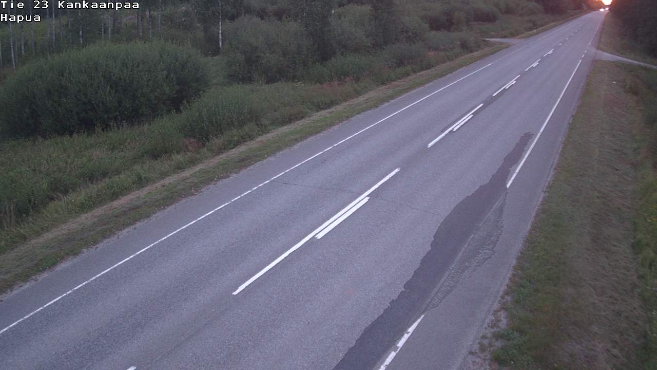 Weather Camera Image Väg 23 Kankaanpää, Hapua, Kankaanpää, Satakunta