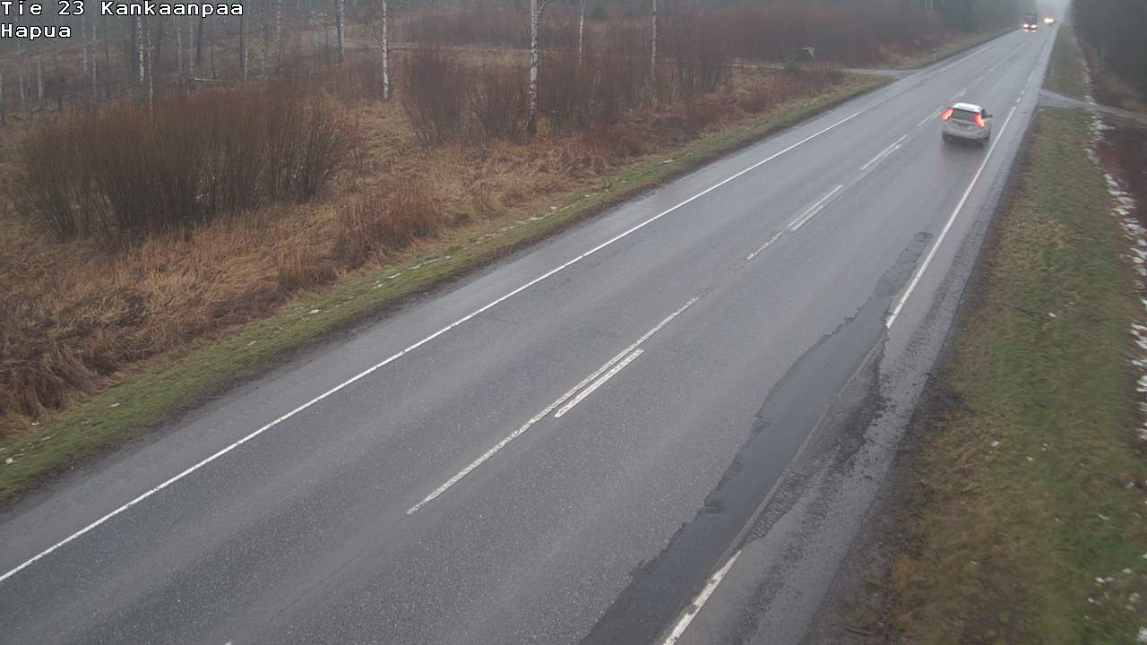 Weather Camera Image Road 23 Kankaanpää, Hapua, Kankaanpää, Satakunta
