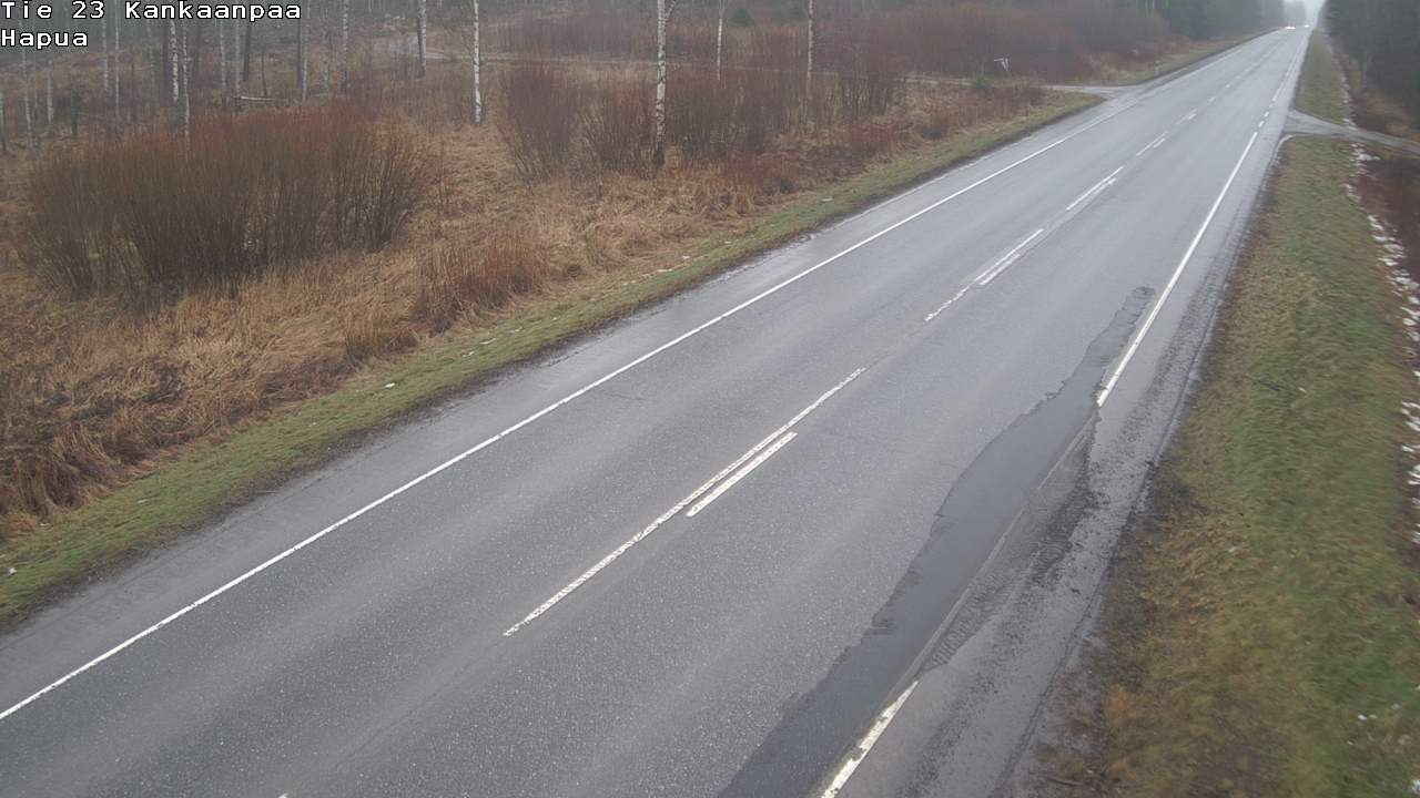 Weather Camera Image Väg 23 Kankaanpää, Hapua, Kankaanpää, Satakunta