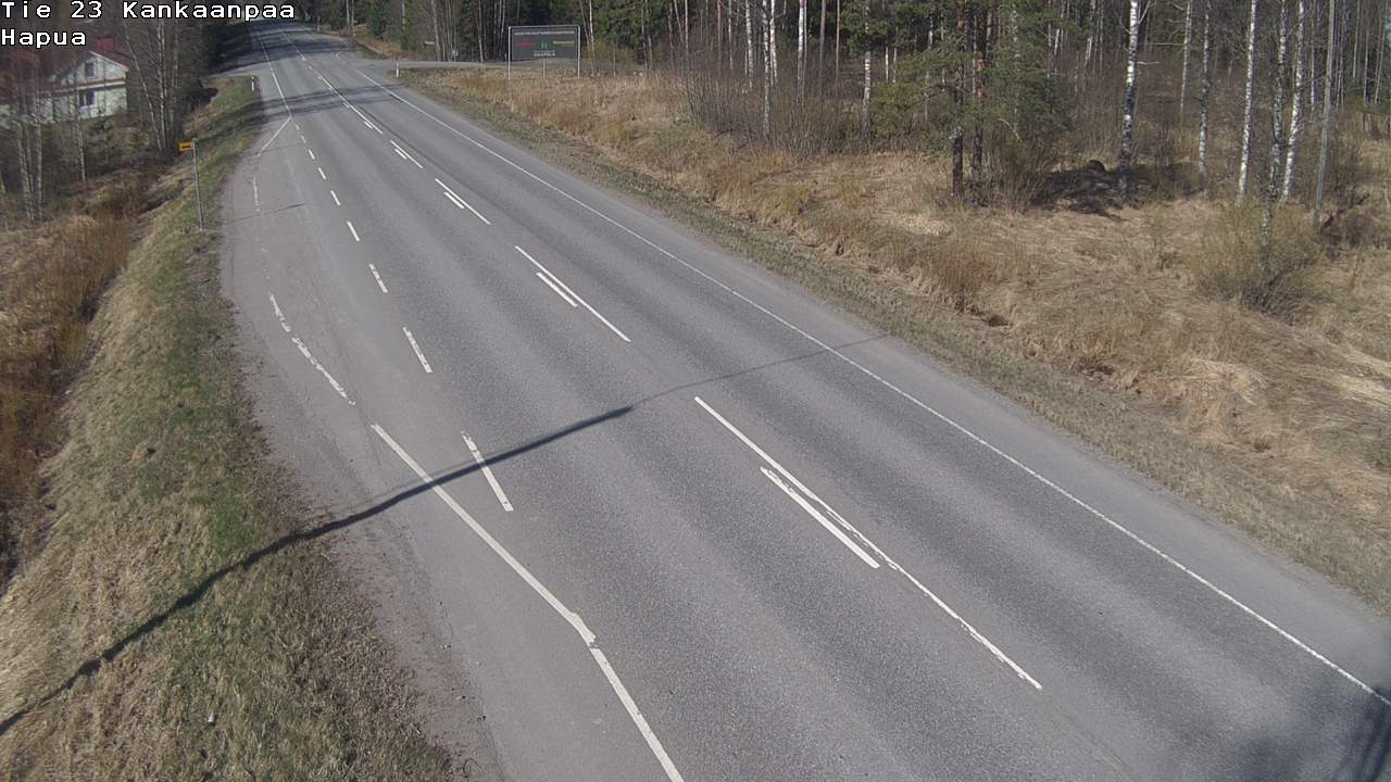 Kelikamerat Kuva Tie 23 Kankaanpää, Hapua, Kankaanpää, Satakunta