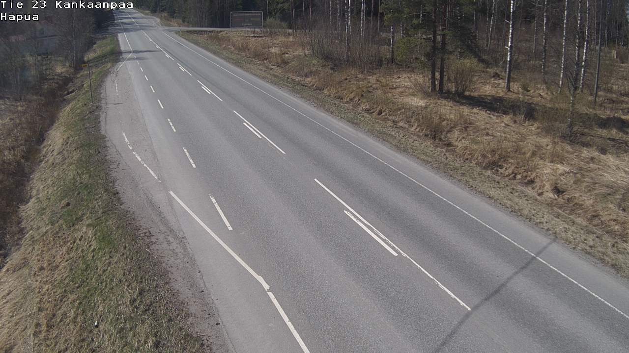 Kelikamerat Kuva Tie 23 Kankaanpää, Hapua, Kankaanpää, Satakunta