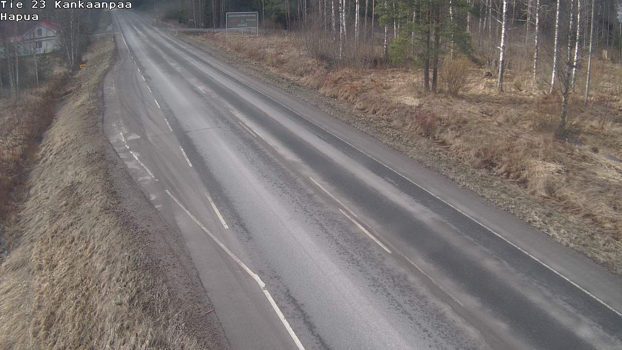 Weather Camera Image Väg 23 Kankaanpää, Hapua, Kankaanpää, Satakunta