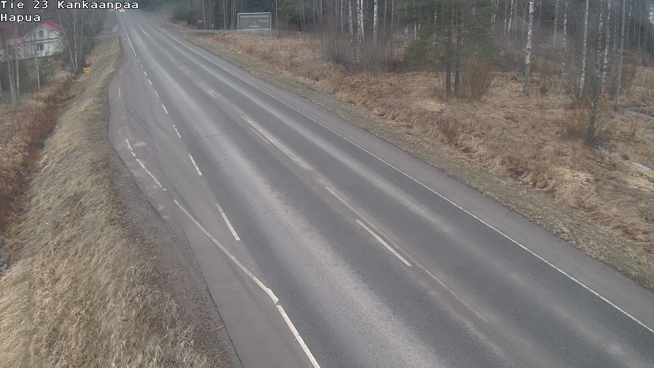 Weather Camera Image Väg 23 Kankaanpää, Hapua, Kankaanpää, Satakunta