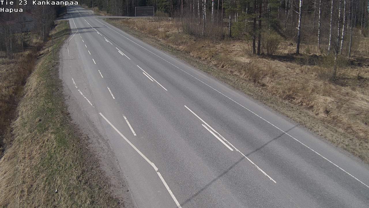 Kelikamerat Kuva Tie 23 Kankaanpää, Hapua, Kankaanpää, Satakunta
