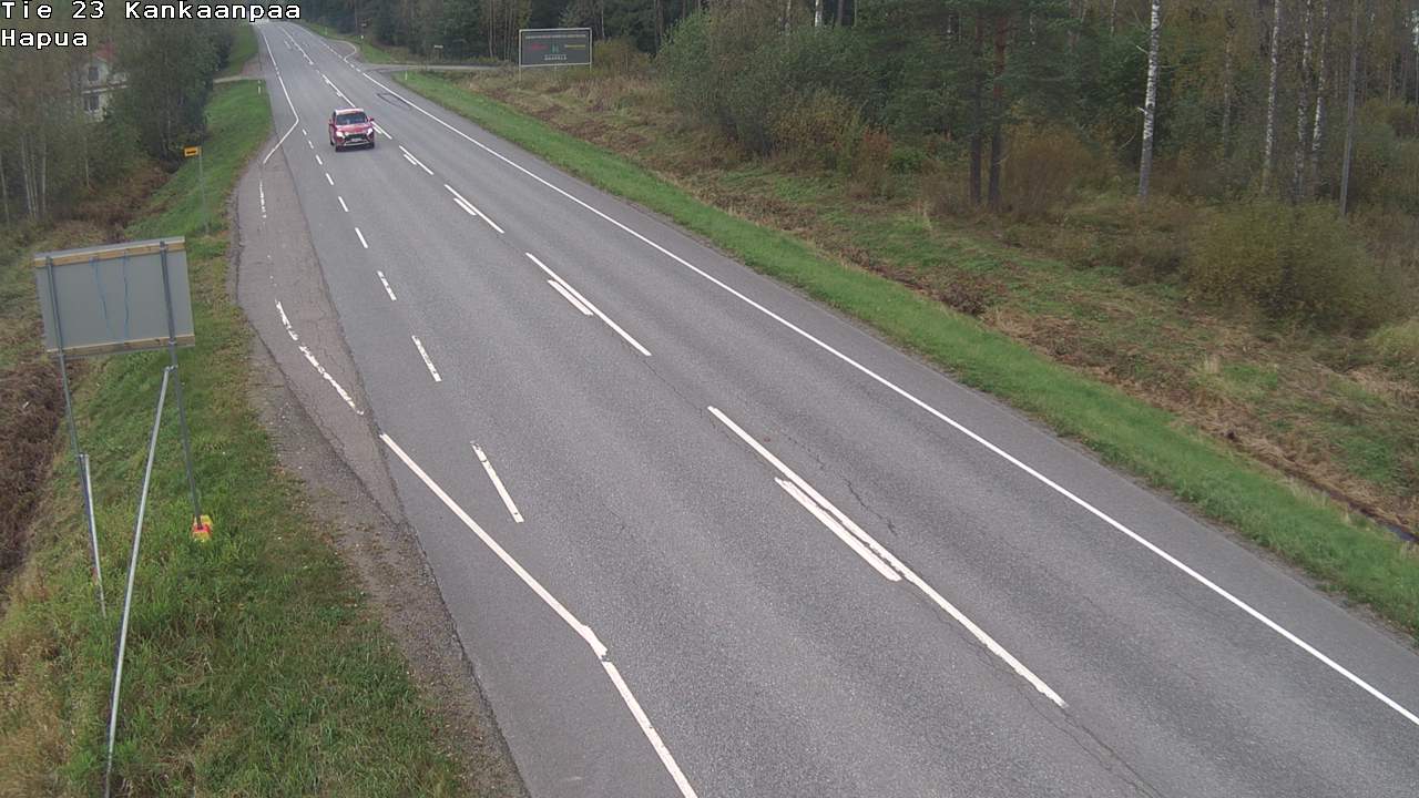 Weather Camera Image Väg 23 Kankaanpää, Hapua, Kankaanpää, Satakunta