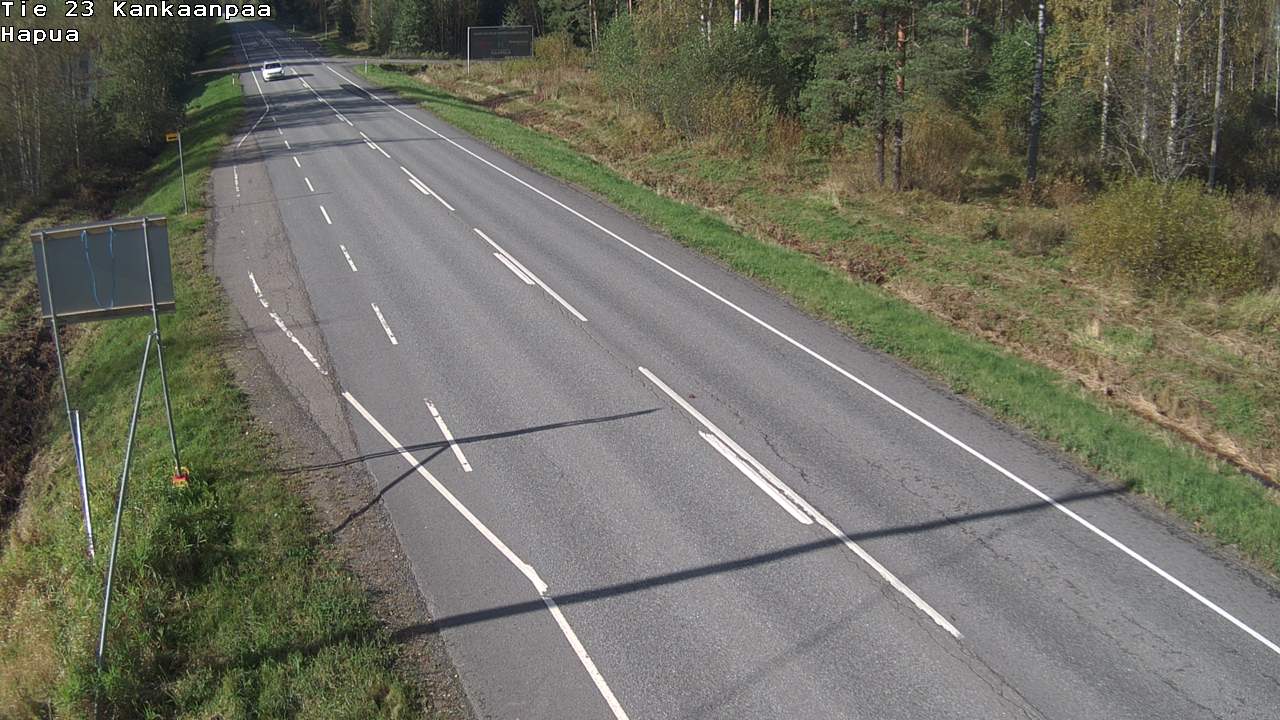Weather Camera Image Road 23 Kankaanpää, Hapua, Kankaanpää, Satakunta