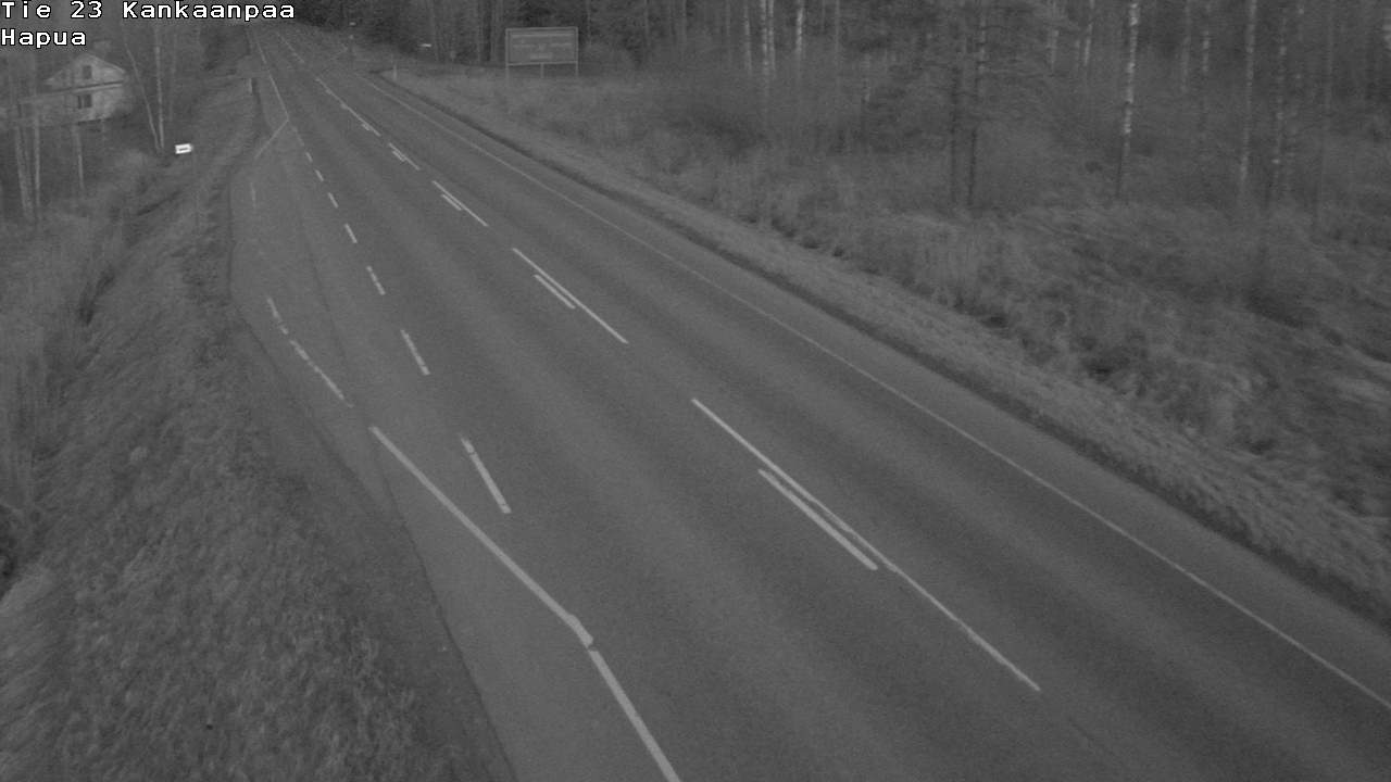 Weather Camera Image Road 23 Kankaanpää, Hapua, Kankaanpää, Satakunta