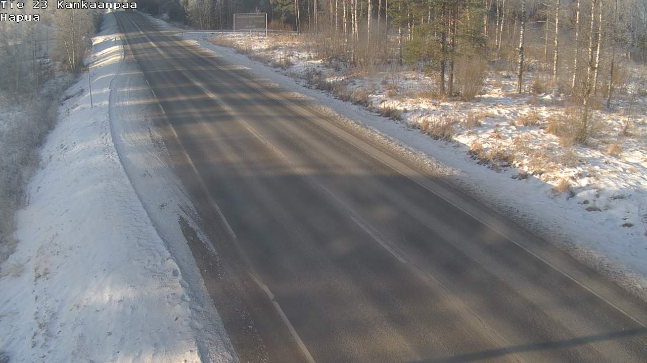 Weather Camera Image Road 23 Kankaanpää, Hapua, Kankaanpää, Satakunta