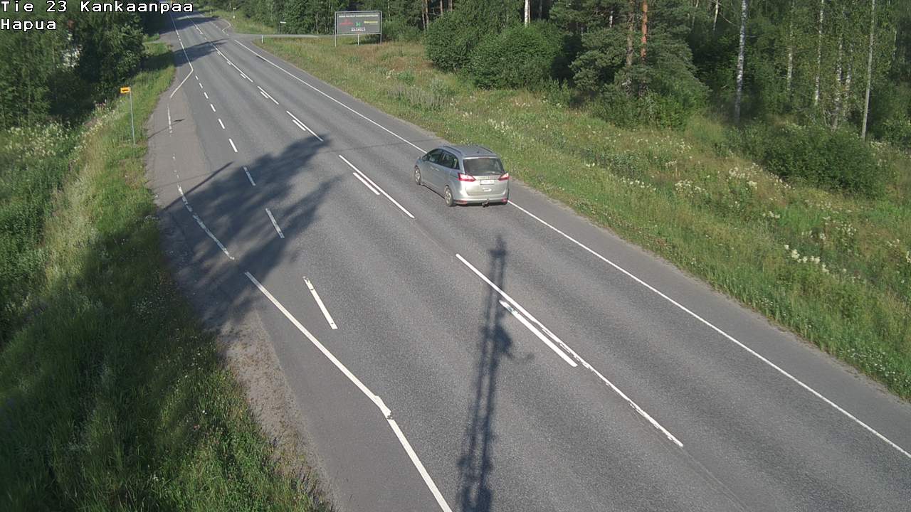 Weather Camera Image Road 23 Kankaanpää, Hapua, Kankaanpää, Satakunta