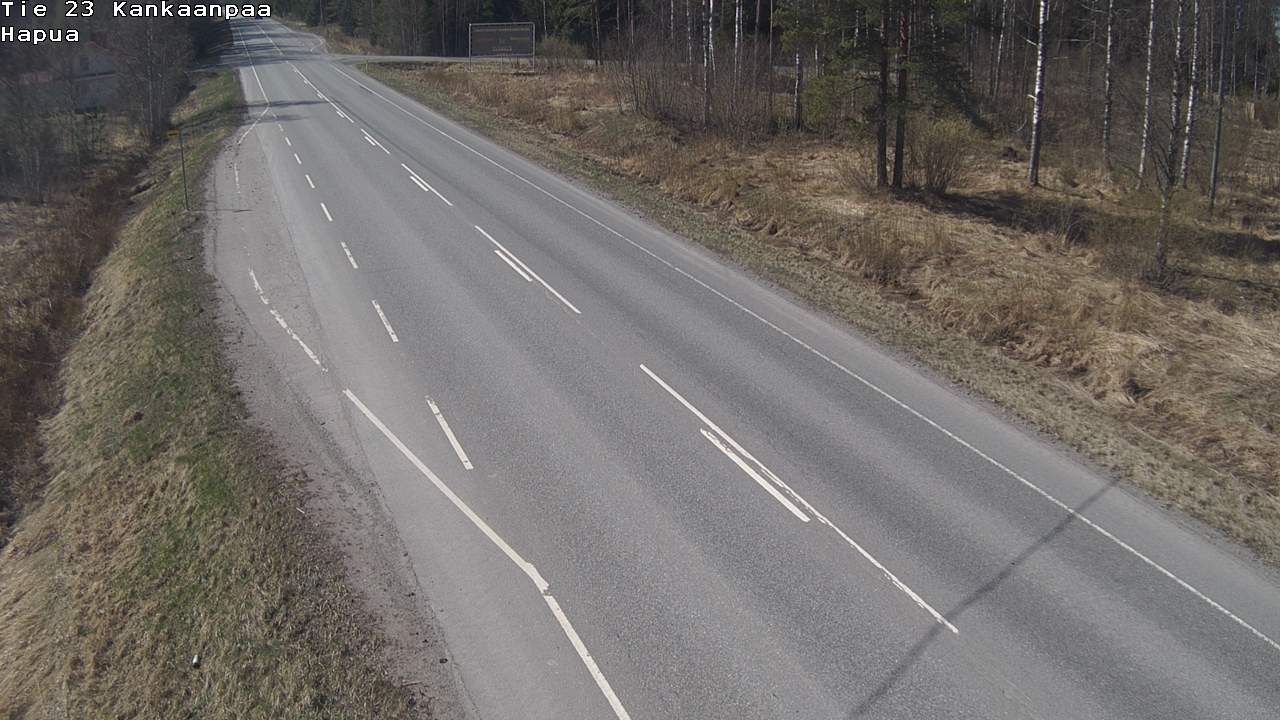 Kelikamerat Kuva Tie 23 Kankaanpää, Hapua, Kankaanpää, Satakunta