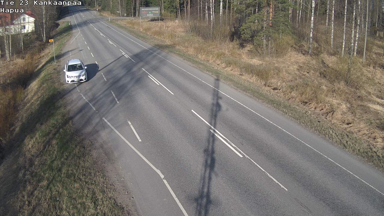 Weather Camera Image Road 23 Kankaanpää, Hapua, Kankaanpää, Satakunta