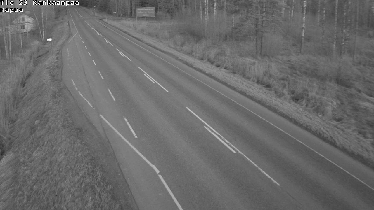 Weather Camera Image Road 23 Kankaanpää, Hapua, Kankaanpää, Satakunta