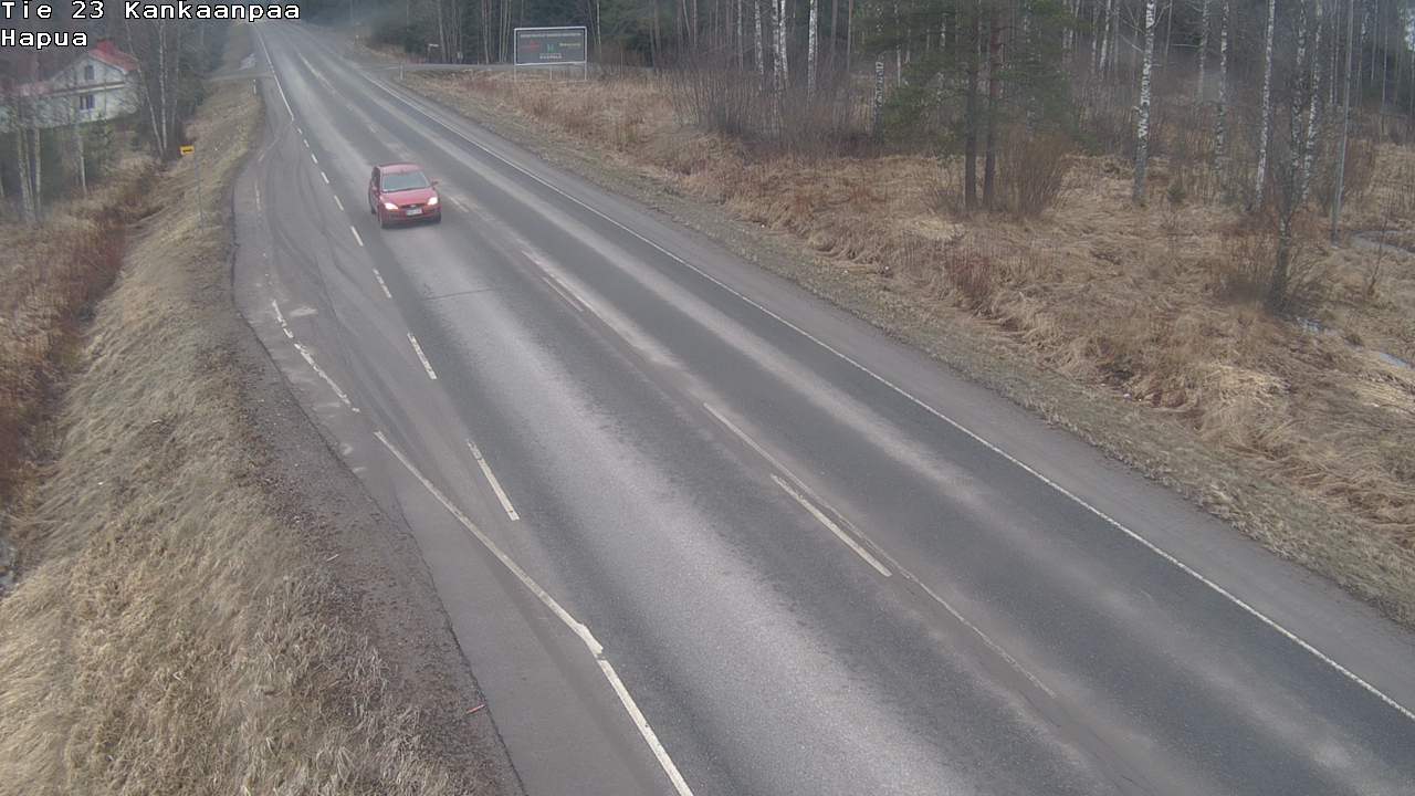 Weather Camera Image Väg 23 Kankaanpää, Hapua, Kankaanpää, Satakunta