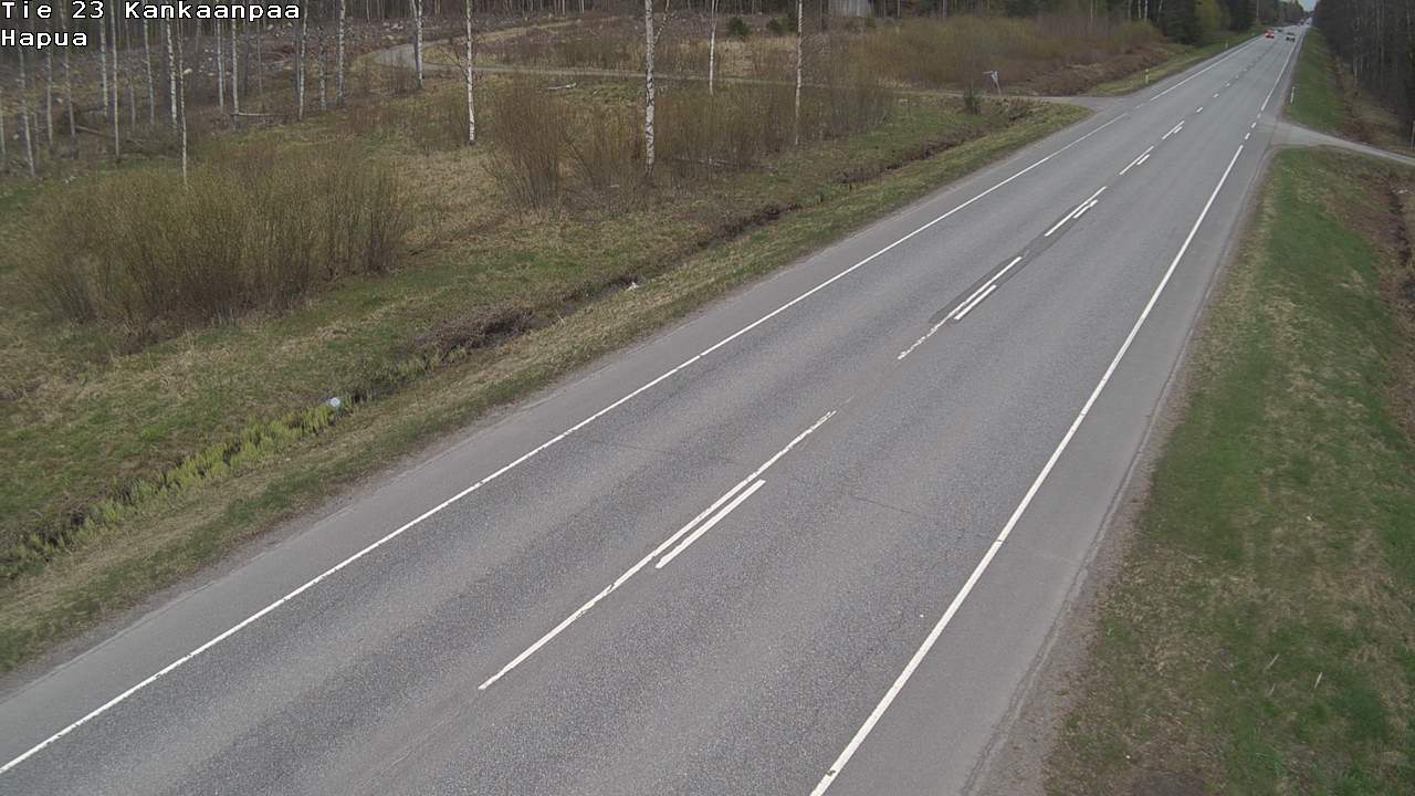 Weather Camera Image Väg 23 Kankaanpää, Hapua, Kankaanpää, Satakunta