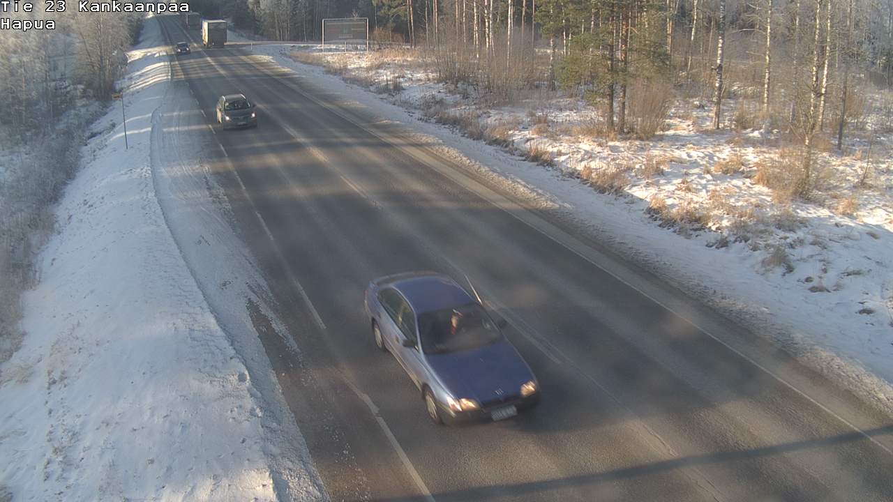 Weather Camera Image Road 23 Kankaanpää, Hapua, Kankaanpää, Satakunta