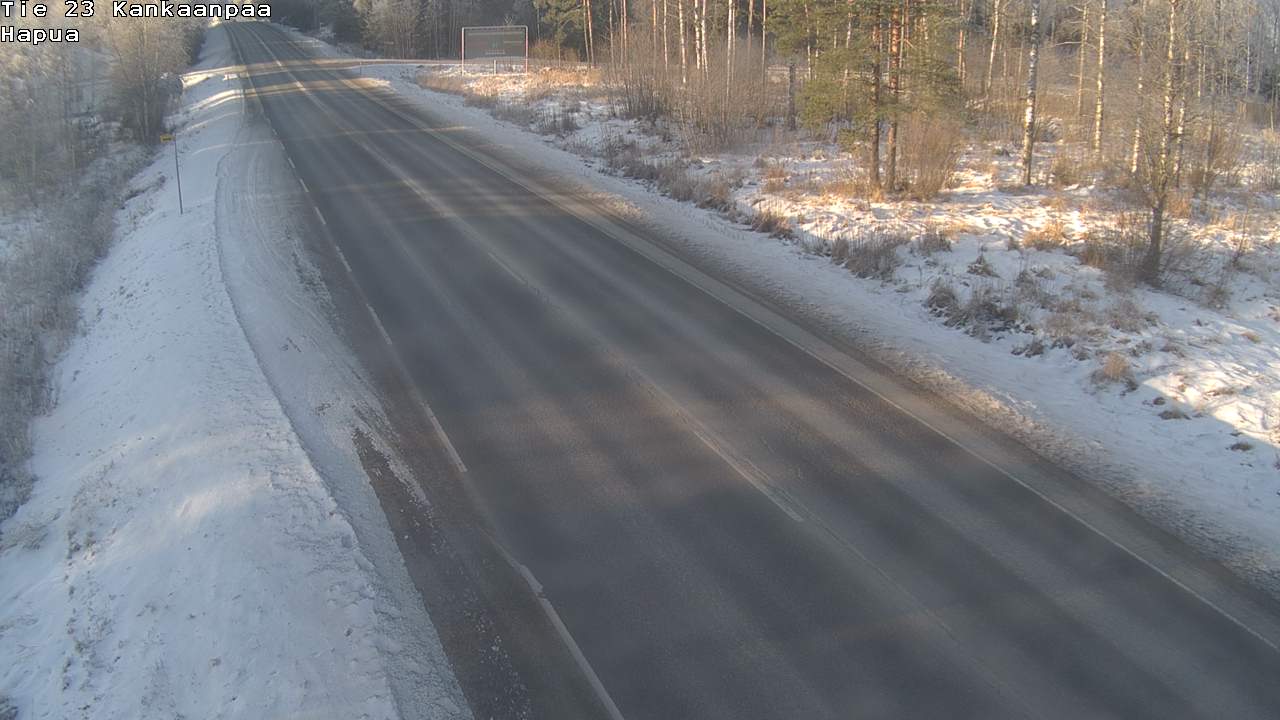 Weather Camera Image Road 23 Kankaanpää, Hapua, Kankaanpää, Satakunta