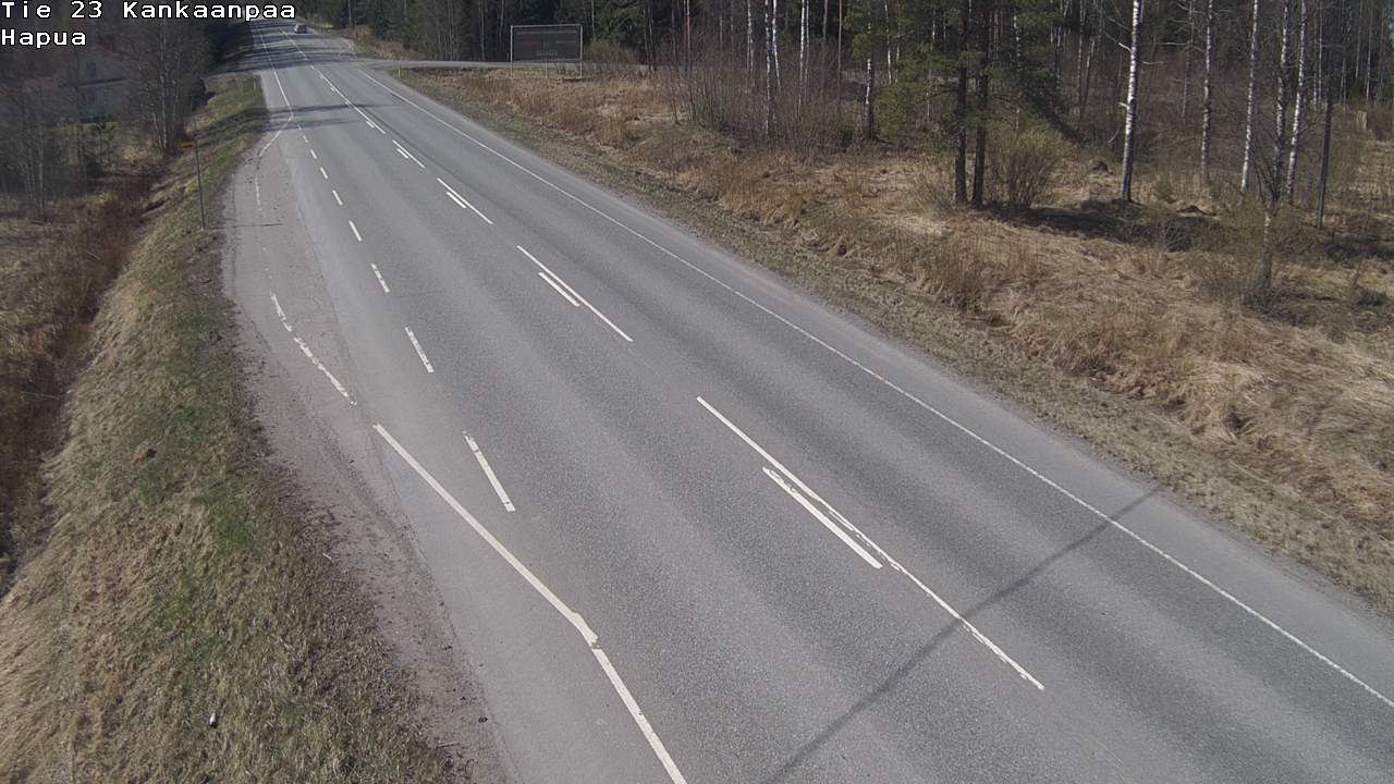 Kelikamerat Kuva Tie 23 Kankaanpää, Hapua, Kankaanpää, Satakunta