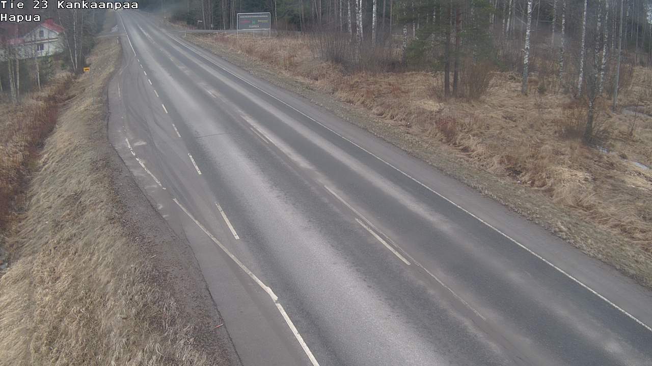 Weather Camera Image Väg 23 Kankaanpää, Hapua, Kankaanpää, Satakunta