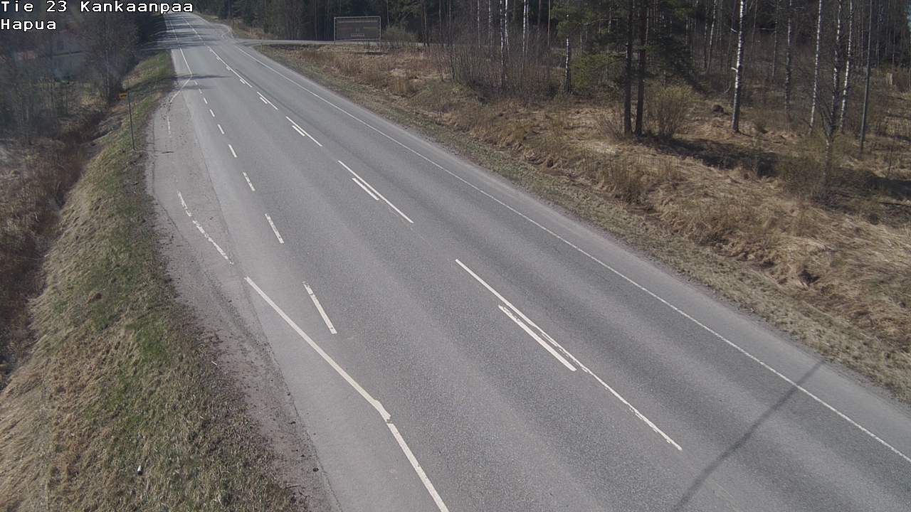 Kelikamerat Kuva Tie 23 Kankaanpää, Hapua, Kankaanpää, Satakunta