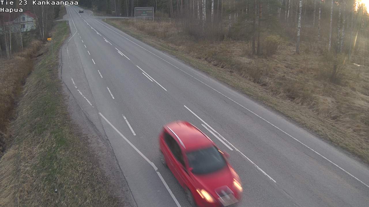 Kelikamerat Kuva Tie 23 Kankaanpää, Hapua, Kankaanpää, Satakunta