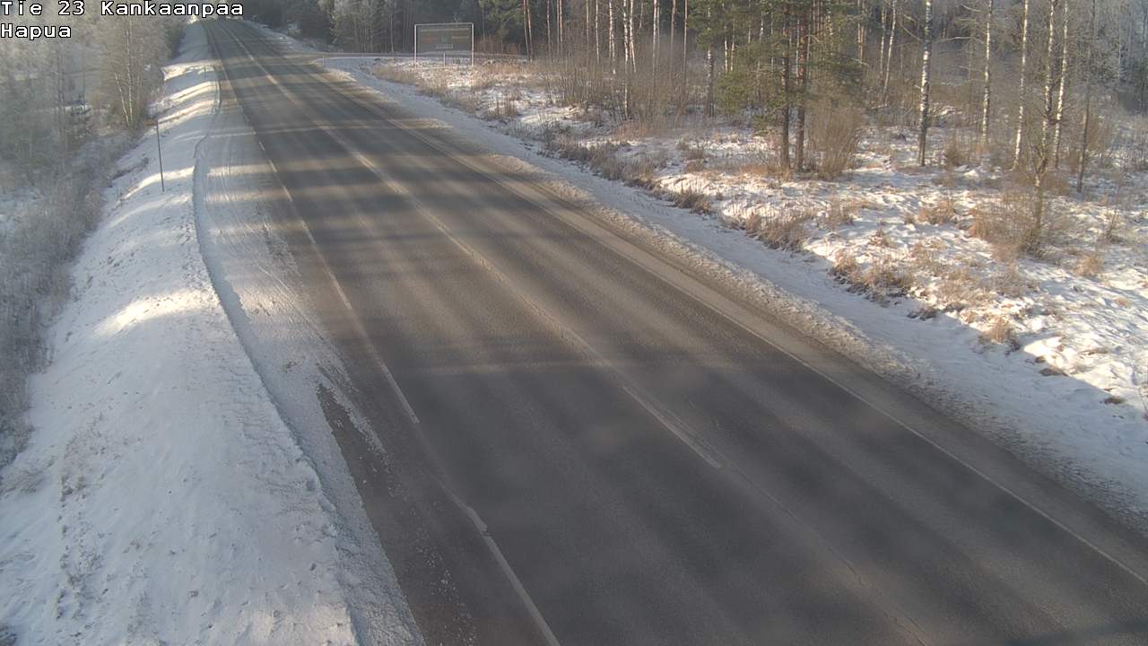 Weather Camera Image Road 23 Kankaanpää, Hapua, Kankaanpää, Satakunta