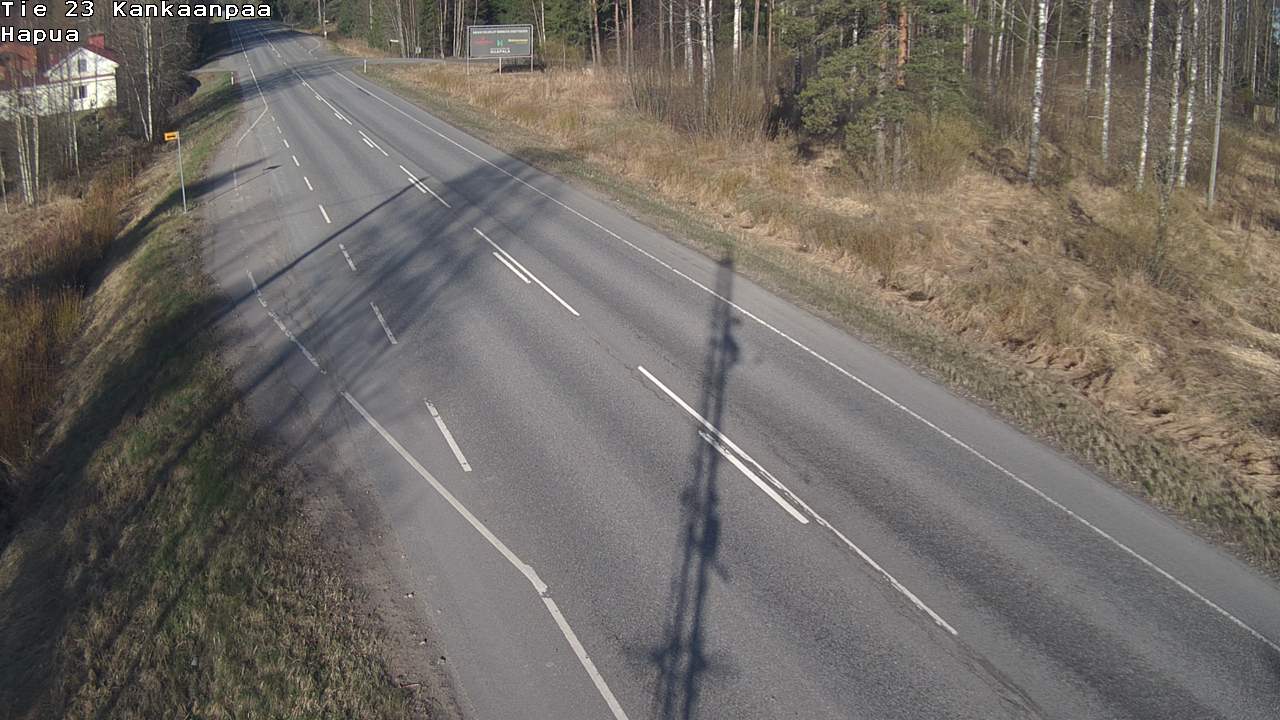 Kelikamerat Kuva Tie 23 Kankaanpää, Hapua, Kankaanpää, Satakunta