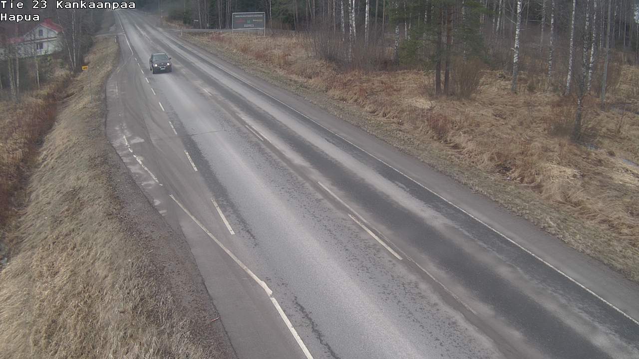 Weather Camera Image Väg 23 Kankaanpää, Hapua, Kankaanpää, Satakunta