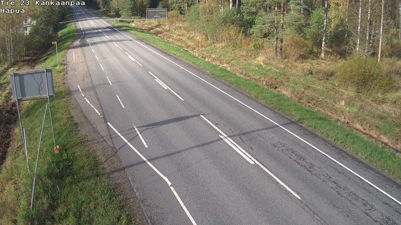 Weather Camera Image Road 23 Kankaanpää, Hapua, Kankaanpää, Satakunta