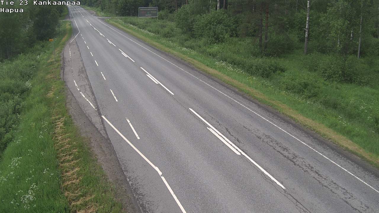 Kelikamerat Kuva Tie 23 Kankaanpää, Hapua, Kankaanpää, Satakunta