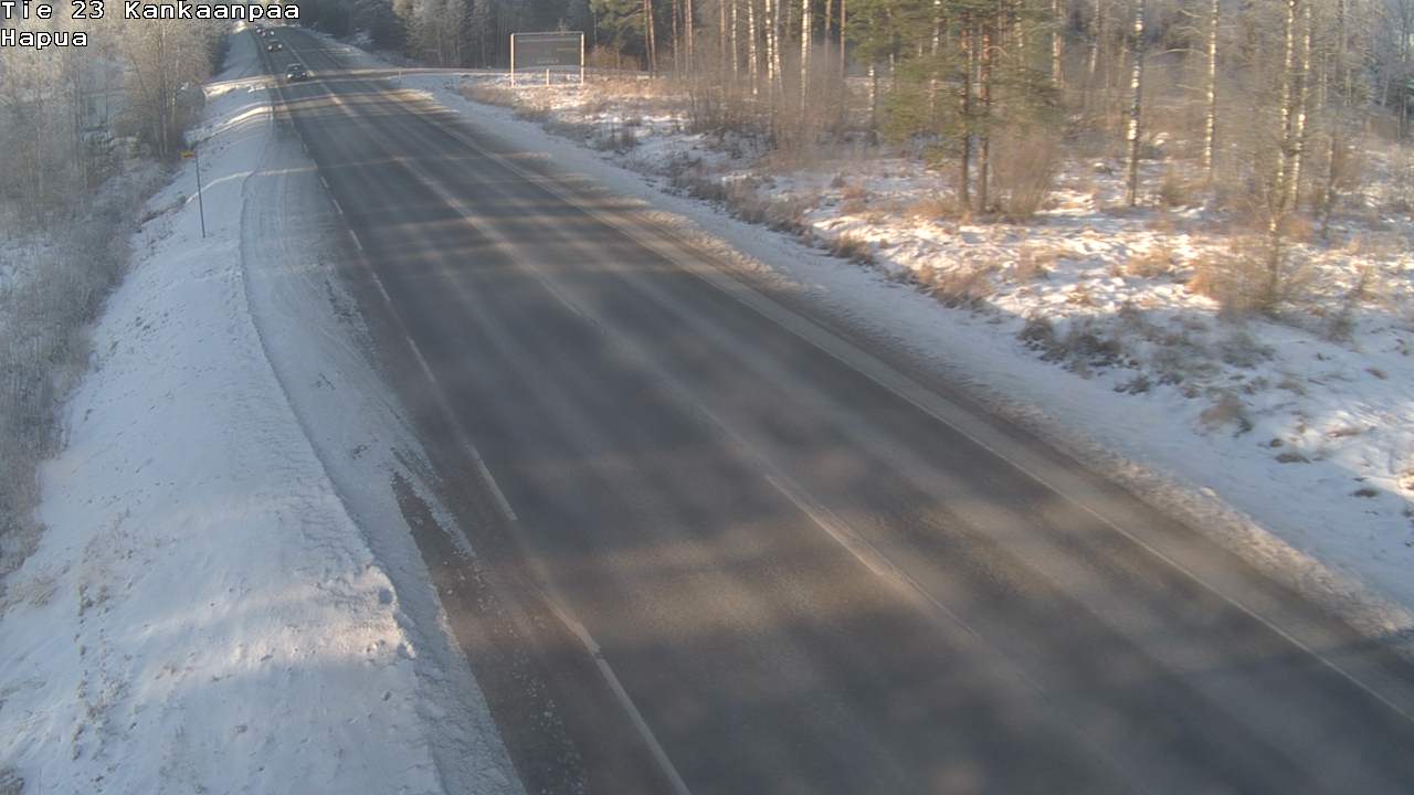 Weather Camera Image Road 23 Kankaanpää, Hapua, Kankaanpää, Satakunta