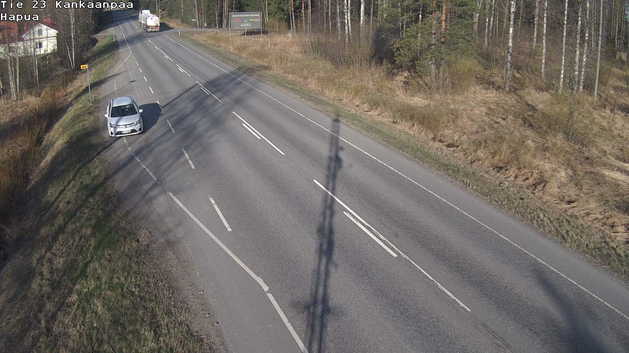 Weather Camera Image Road 23 Kankaanpää, Hapua, Kankaanpää, Satakunta