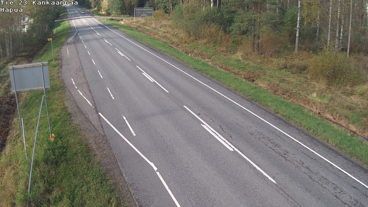 Weather Camera Image Road 23 Kankaanpää, Hapua, Kankaanpää, Satakunta