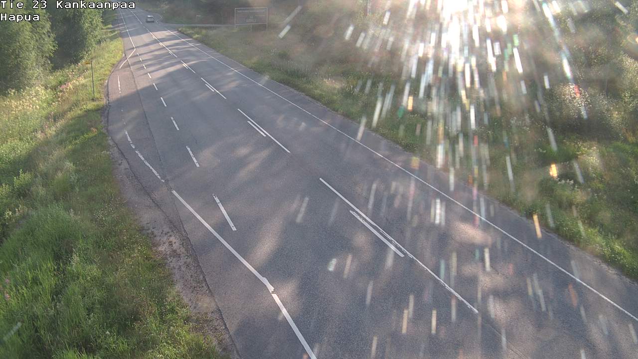 Weather Camera Image Road 23 Kankaanpää, Hapua, Kankaanpää, Satakunta