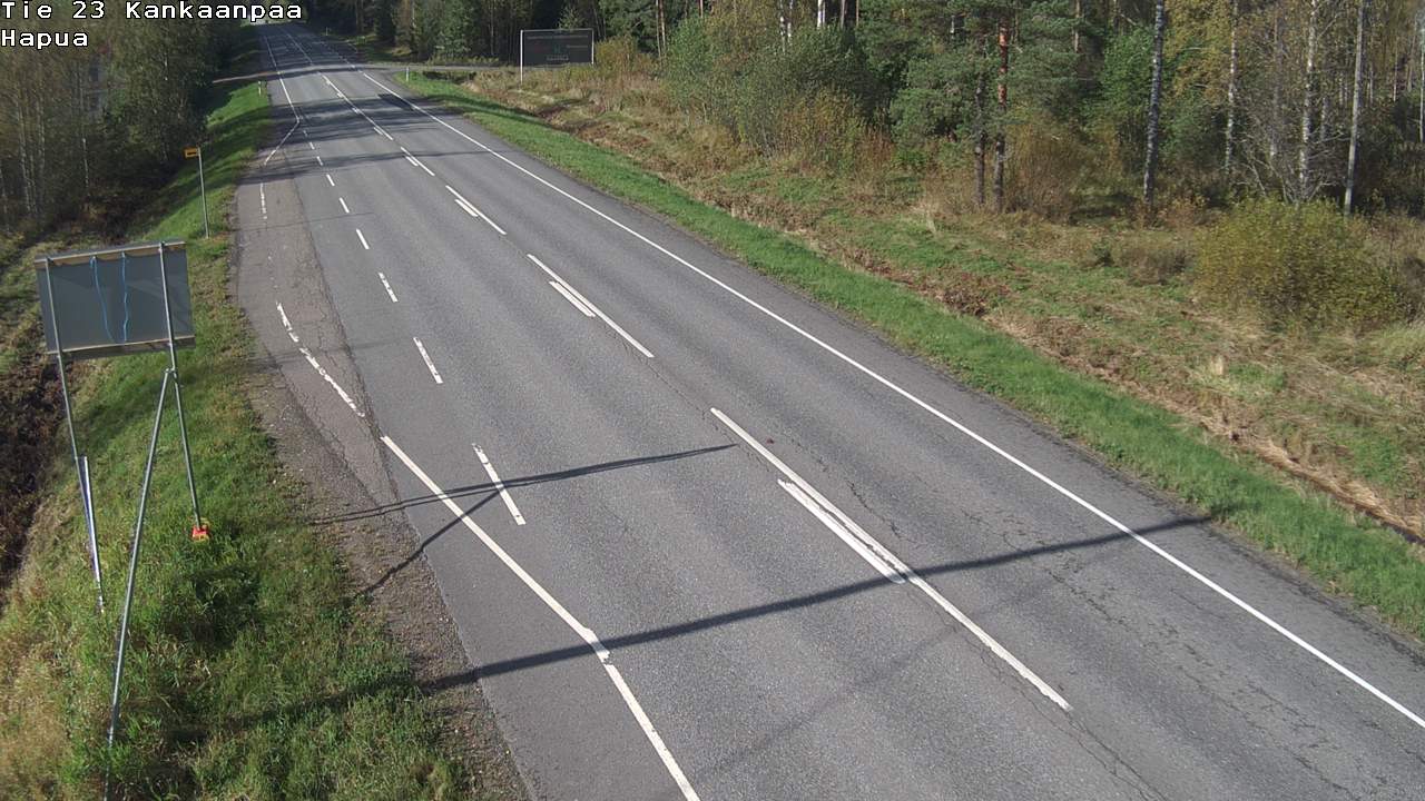 Weather Camera Image Road 23 Kankaanpää, Hapua, Kankaanpää, Satakunta